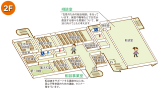 フロアマップ　２階