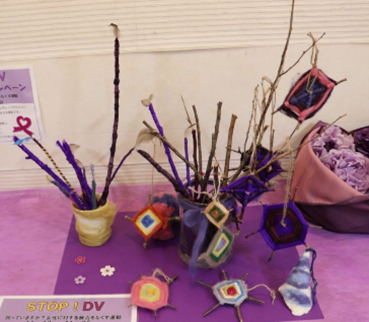 パープルリボン画像